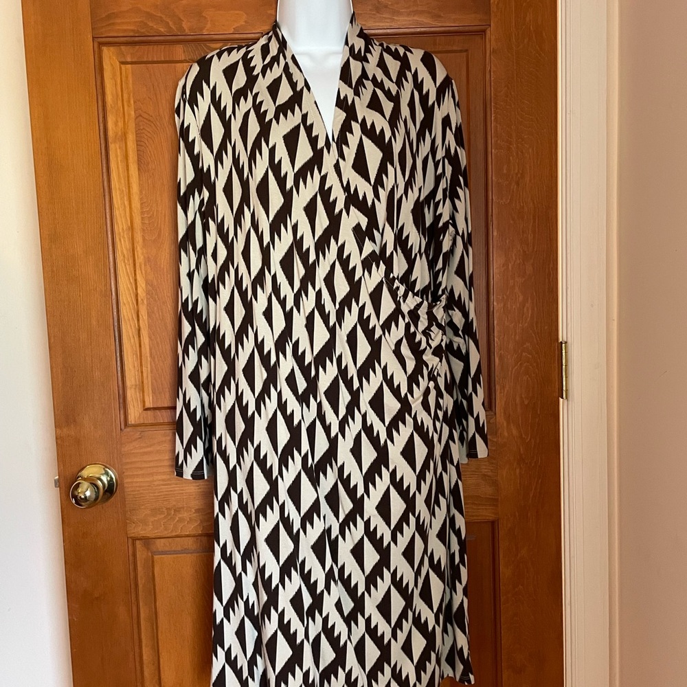JJill wrap style dress